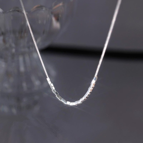 Цепочка мелкие кубики