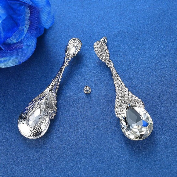 Вечерние серьги Капля Вечерние серьги Капля