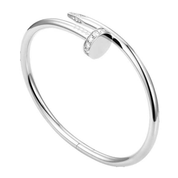 Браслет металевий Цвях Cartier Crystal сталь Браслет металевий Цвях Cartier Crystal сталь
