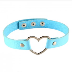 Кожаный чокер Сердце Кожаный чокер Сердце