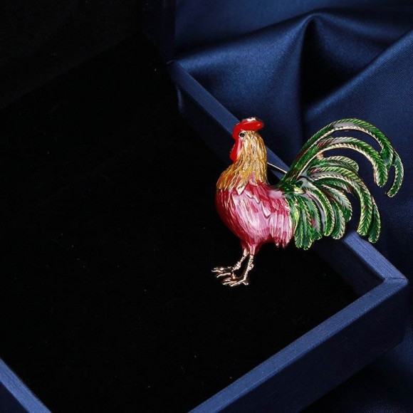 Брошка Півень розкішний хост Брошка Півень розкішний хост