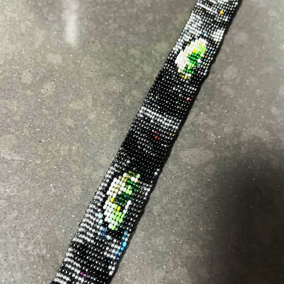 Чокер із бісера Очі пантери