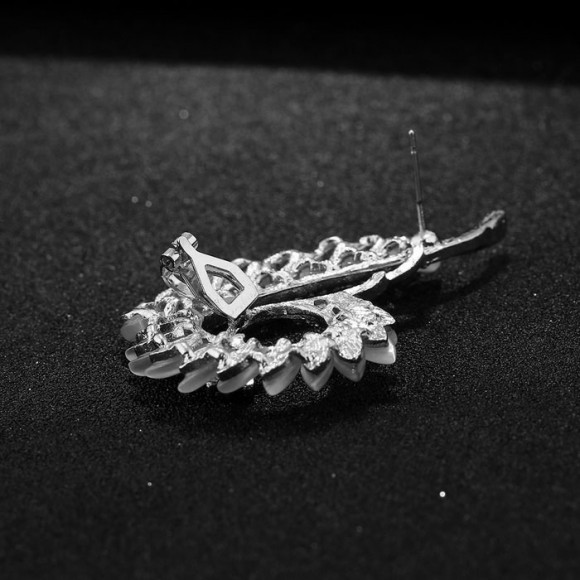 Кафф з камінням птах Павич