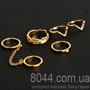 Кольца на фаланги пальцев набор Anelli Кольца на фаланги пальцев набор Anelli