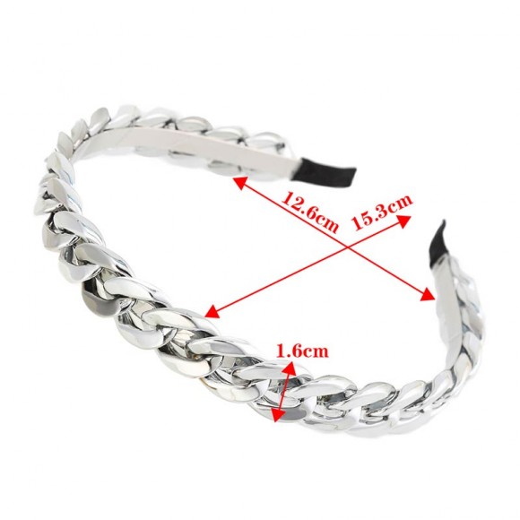 Обруч для волосся Ланцюжок Обруч для волосся Ланцюжок