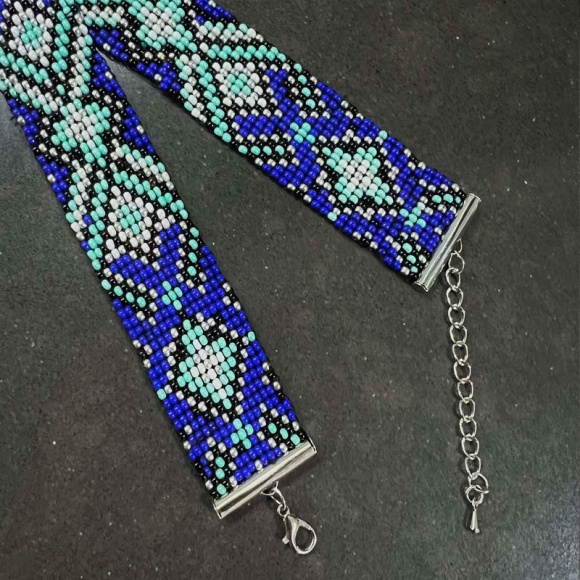 Чокер з бісеру Орнамент