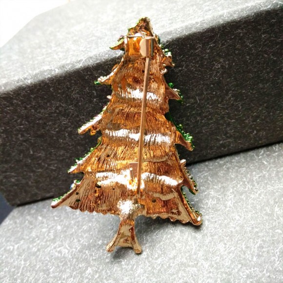 Брошь Новорічна ялинка