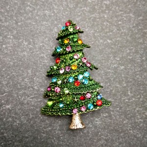 Брошь Новогодняя елка Брошь Новогодняя елка