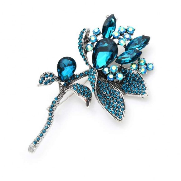 Брошь сияющий Цветок Брошь сияющий Цветок