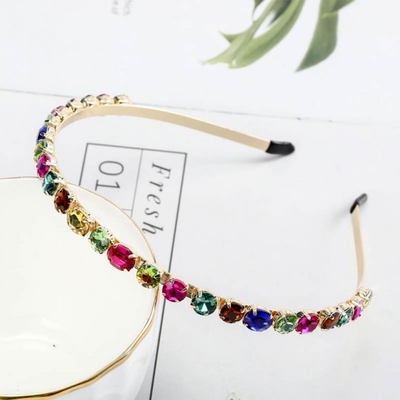 Обруч для волос с кристаллами Кэнди Обруч для волос с кристаллами Кэнди