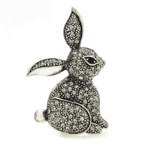 Брошь Кролик Символ 2023 года Брошь Кролик Символ 2023 года