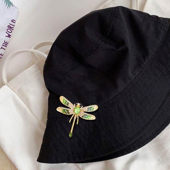 Брошь стрекоза Скай