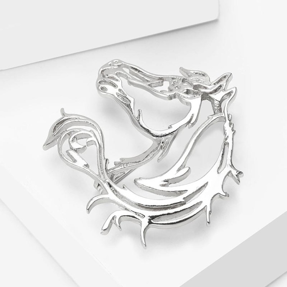 Брошка Кінь грація. Символ 2026 року Брошка Кінь грація. Символ 2026 року