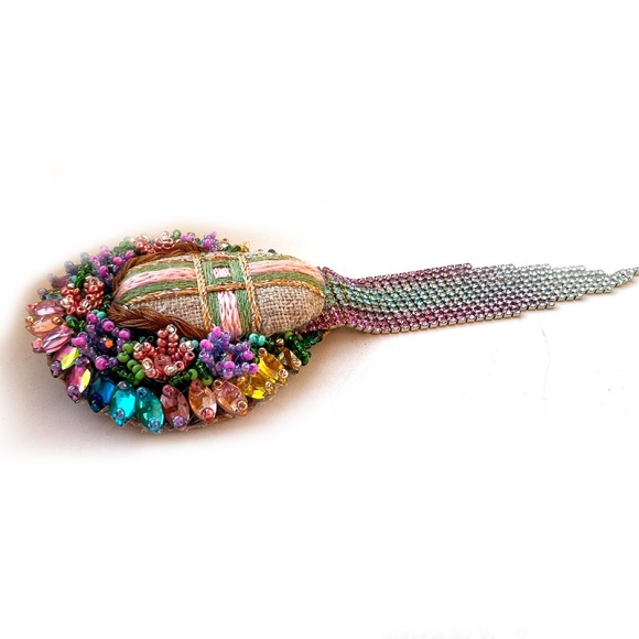 Брошь Мотанка Берегиня 