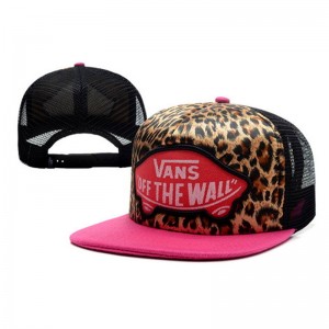 Кепка із прямим козирком Vans Off the Wall Леопардовий принт Кепка із прямим козирком Vans Off the Wall Леопардовий принт