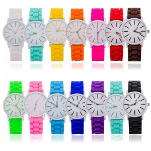 Часы с силиконовым ремешком Rubber Jelly Часы с силиконовым ремешком Rubber Jelly