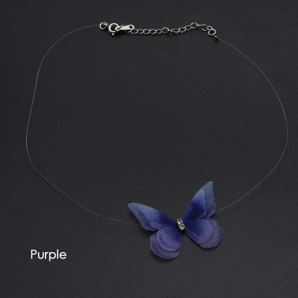 Кулон на волосіні Метелик невидимка Кулон на волосіні Метелик невидимка