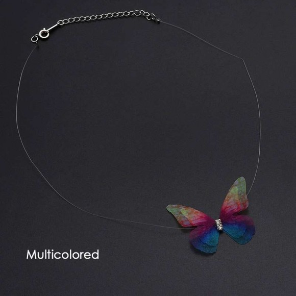 Кулон на волосіні Метелик невидимка Кулон на волосіні Метелик невидимка