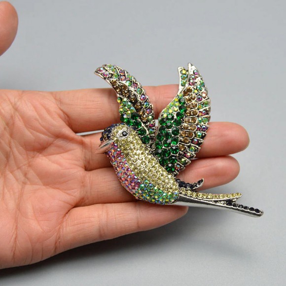 Брошь Ластівка