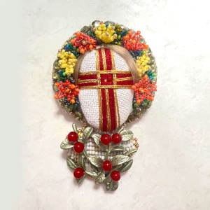 Брошка Мотанка