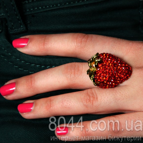 Кольцо Клубничка Кольцо Клубничка