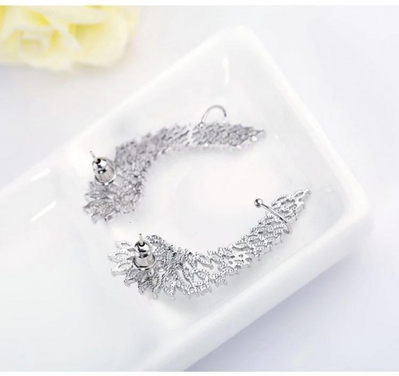 Серьги Каффы Крылья Ангела Серьги Каффы Крылья Ангела