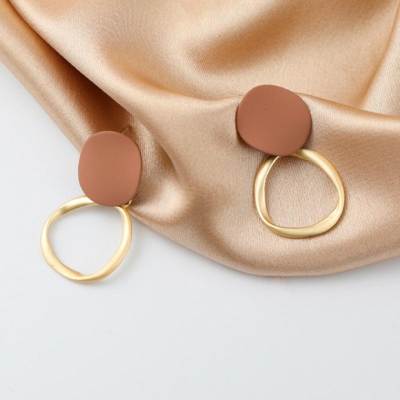 Сережки підвіски каблучки Абстракція Сережки підвіски каблучки Абстракція