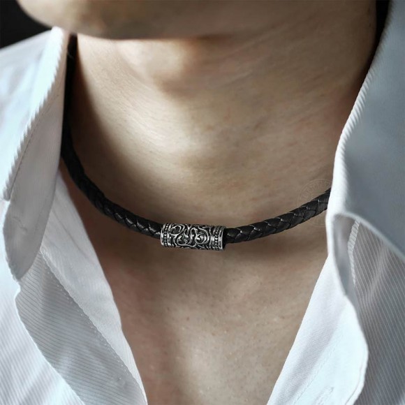 Чоловічий чокер на шию Антик Чоловічий чокер на шию Антик