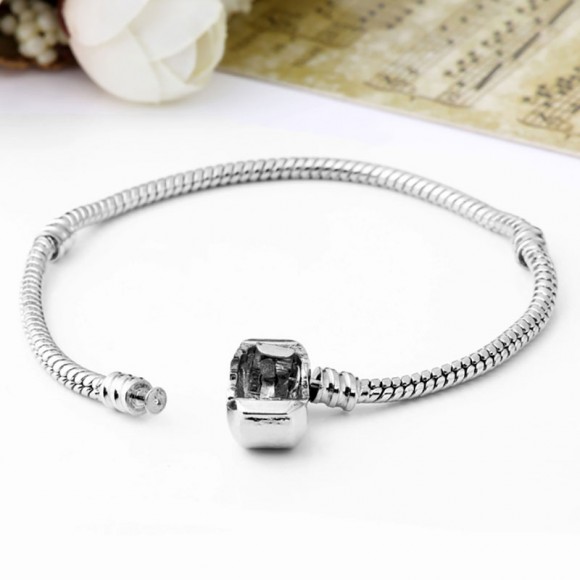 Браслет Пандора посеребренный цепочка Silver chain Браслет Пандора посеребренный цепочка Silver chain