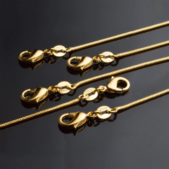 Цепочка Snake Змейка gold Цепочка Snake Змейка gold