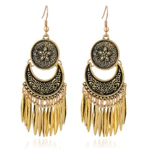 Довгі сережки Бохо Етнічні стріли