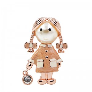 Брошь Девочка Лолита Брошь Девочка Лолита