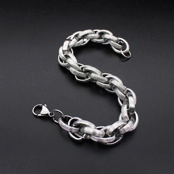 Браслет из нержавеющей стали Текстура