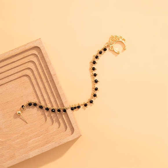 Пирсинг обманка Септум и серьга в ухо Блек Пирсинг обманка Септум и серьга в ухо Блек