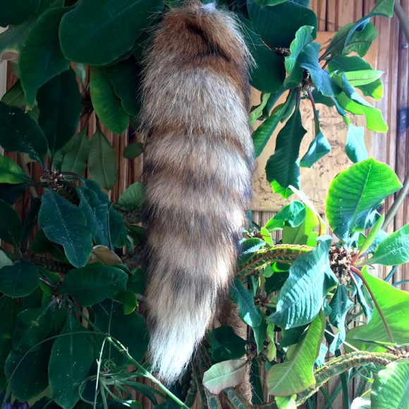 Брелок на сумку Хвост Лисиця