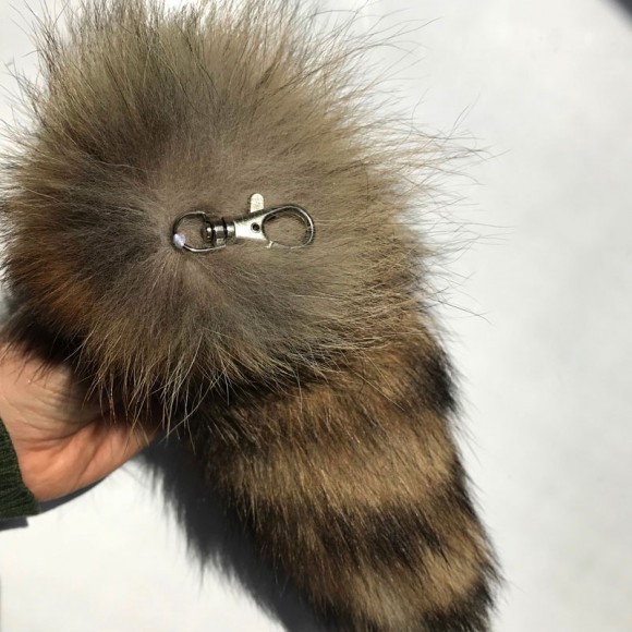 Брелок на сумку Хвост Лисиця