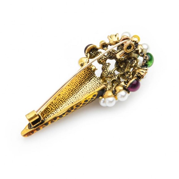 Брошка морозиво Рожок Брошка морозиво Рожок