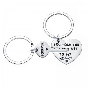 Парный брелок Ключик к сердцу Парный брелок Ключик к сердцу
