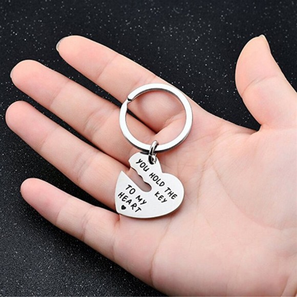 Парный брелок Ключик к сердцу