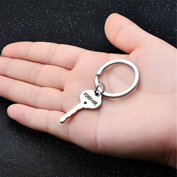 Парный брелок Ключик к сердцу