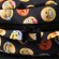 Рюкзак со смайликами Emoji чёрного цвета