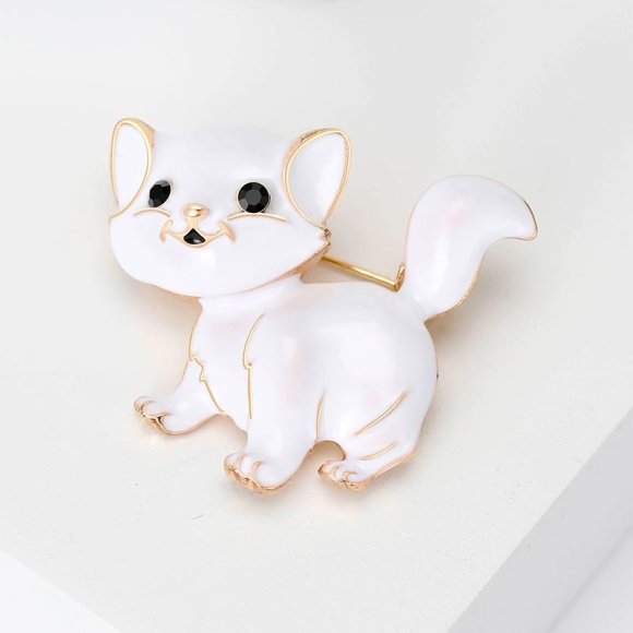 Брошка чарівний котик Брошка чарівний котик