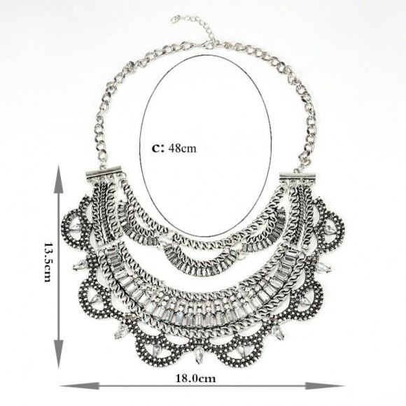 Кольє у вінтажному стилі Етно мода