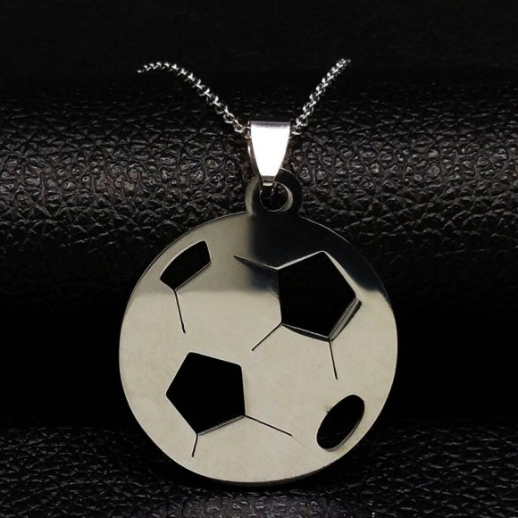 Кулон из стали Футбольный мяч Кулон из стали Футбольный мяч