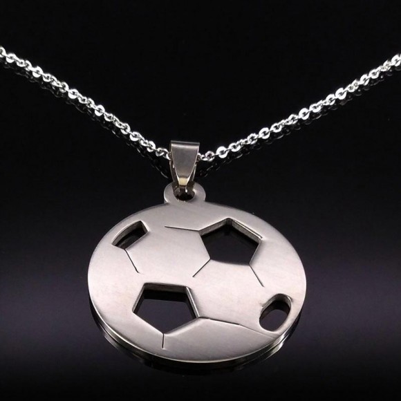 Кулон из стали Футбольный мяч Кулон из стали Футбольный мяч