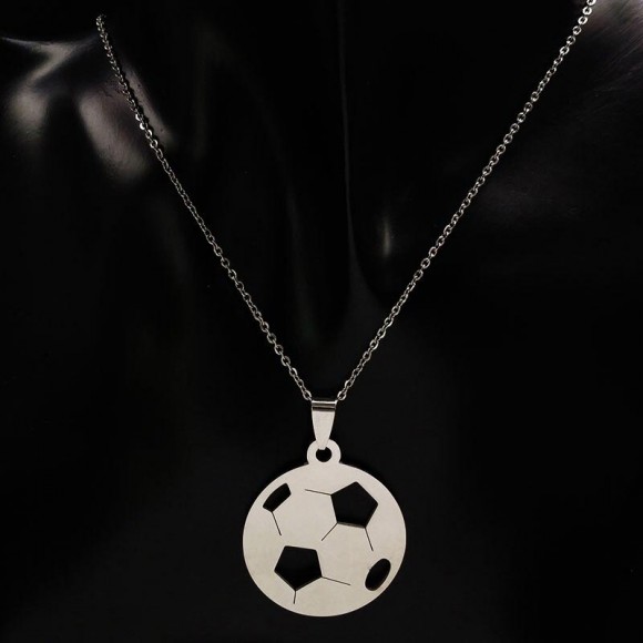 Кулон из стали Футбольный мяч Кулон из стали Футбольный мяч