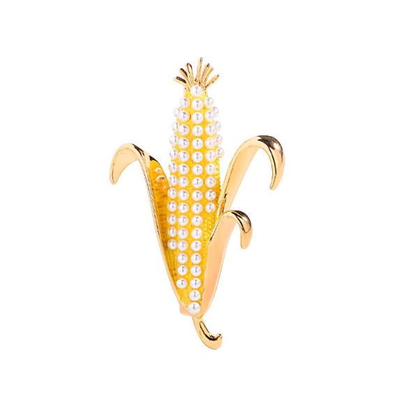 Брошь Кукуруза