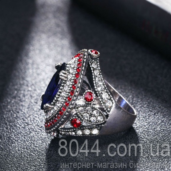 Кольцо с кристаллами Роскошь Кольцо с кристаллами Роскошь