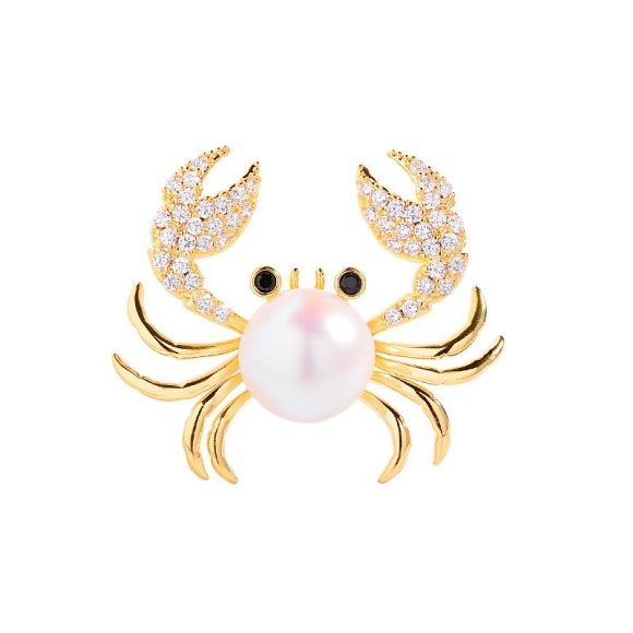 Брошка краб