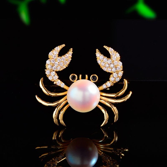 Брошка краб